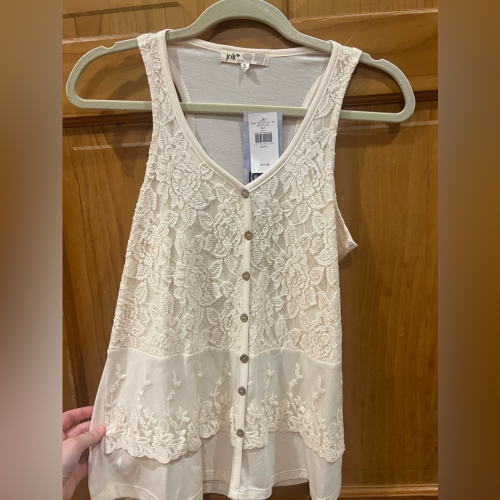 Vintage Lace Tank Top
